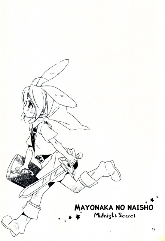 (Shota Scratch 10) [Usamimi Zukin (Kosuzu)] Mayonaka no Naisyo (The Legend of Zelda) [En_23