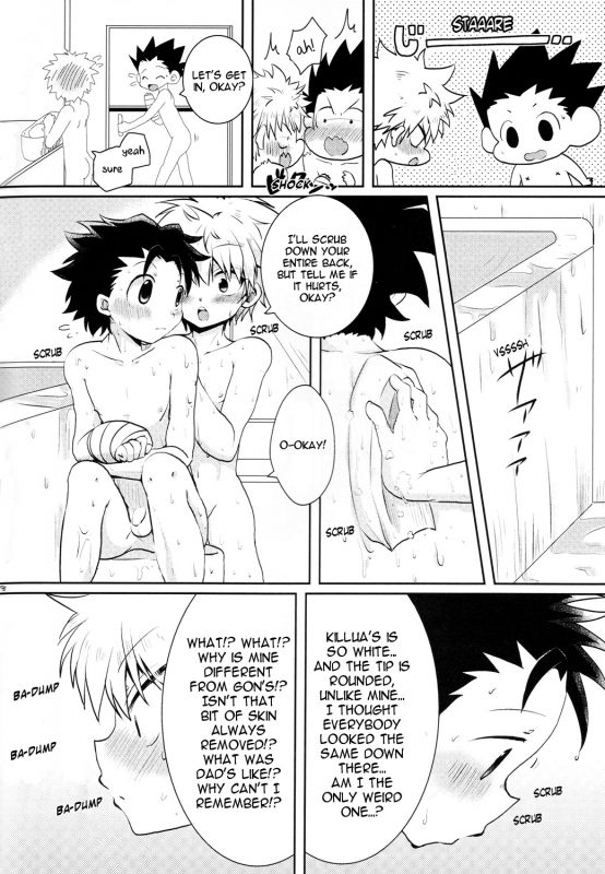 (Shota Scratch 24) [MiUMiU (Amin)] Sei Kurabe!!  Comparing Sex!! (Hunter x Hunter) [Eng_06