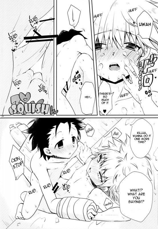 (Shota Scratch 24) [MiUMiU (Amin)] Sei Kurabe!!  Comparing Sex!! (Hunter x Hunter) [Eng_10