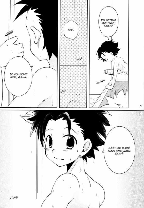 (Shota Scratch 24) [MiUMiU (Amin)] Sei Kurabe!!  Comparing Sex!! (Hunter x Hunter) [Eng_13