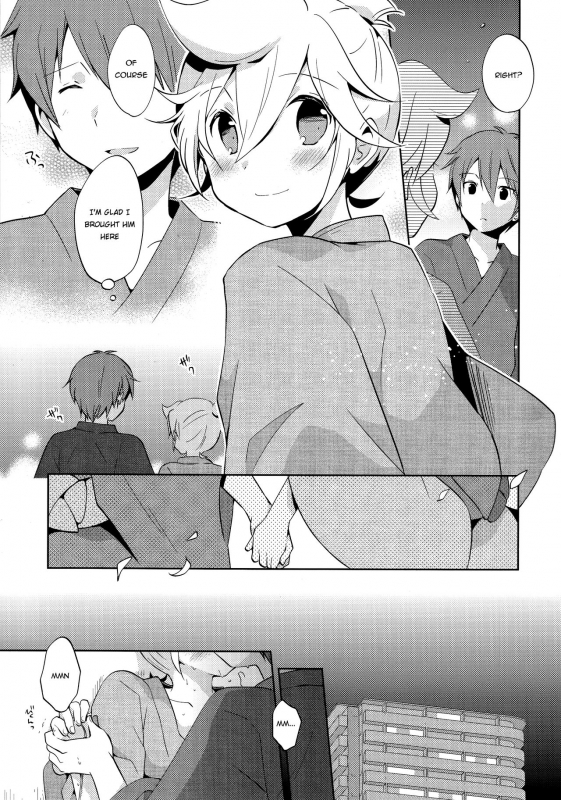 (Shota Scratch 24) [Nerihibari (Usuchi)] Issho ni Yukata Kimaster (VOCALOID) [English] {Shotachan}_11