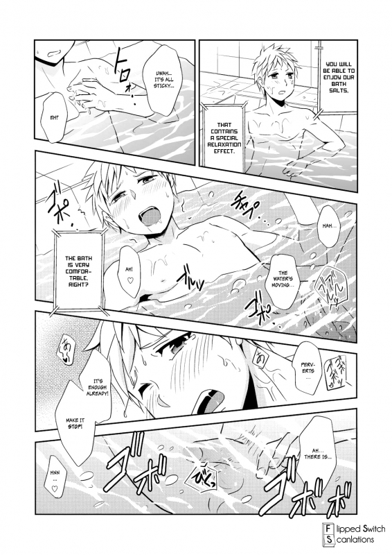 (Shota Scratch 25) [ponkotsu-ki (Waka)] Kaikan! Hi-Tech Bath Time [English] [Flipped Swit_12
