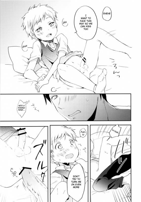 (Shota Scratch SP4) [Shiitake En (Yoku)] Datte Suki Nanda Mon. [English] [Shotachan]_13