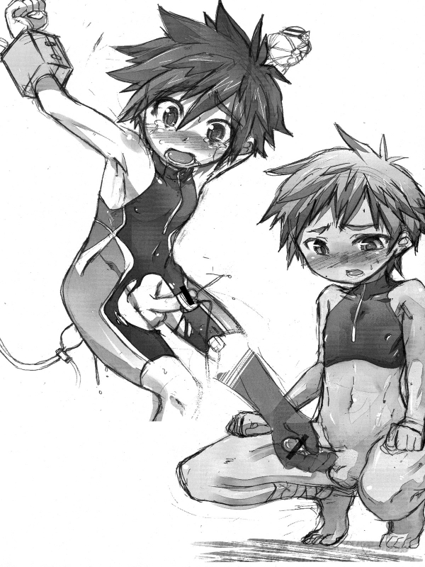 (Shotaful!) [EGO DANCE (Nanamatsu Kenji)] Hero's Downfall (Kyuushu Sentai Danjija) [English] {Shotacha_22