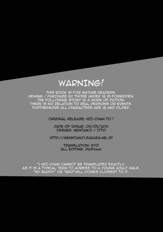 (Shotaket & Shota Scratch Omega) [Mentaiko (Itto)] Nii-chan to!!  With Nii-chan! [English] [Ryo]_01