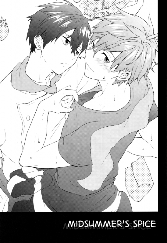 (Splash!) [American ☆ Rock (Kotarou)] Manatsu no Spice (Free!) [English] [ebil_trio]_01