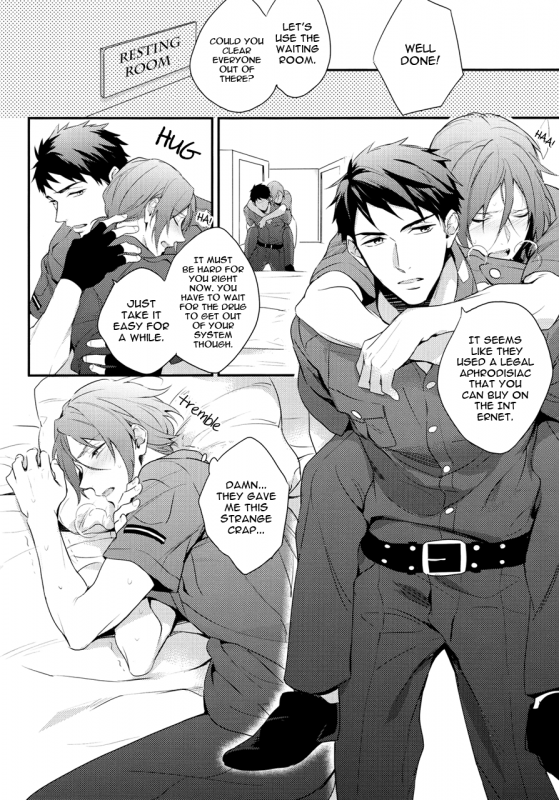(Splash!) [PureSlider (Matsuo)] OH MY COP!! (Free!) [English] [Ikemen Scans]_10