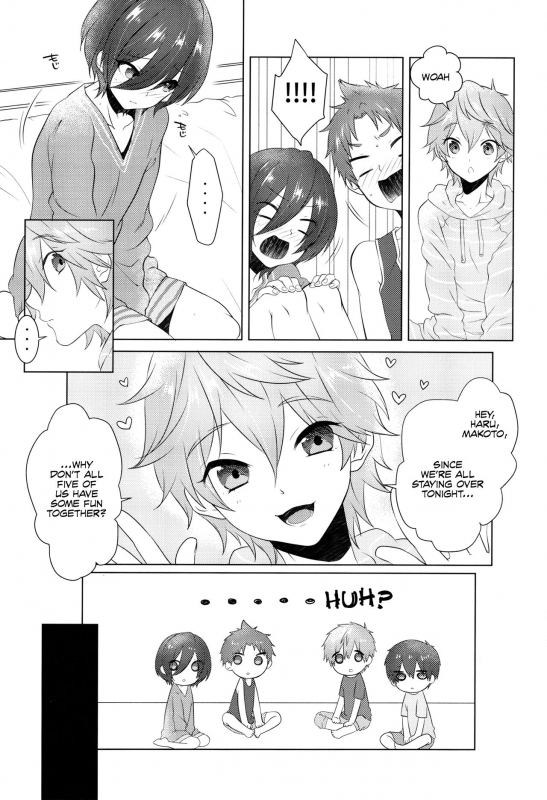 (Splash!Hi 2) [MEMExile (Memeo)] Pajama de Ojama (High☆Speed! -Free! Starting Days-) [English] {Shot_09