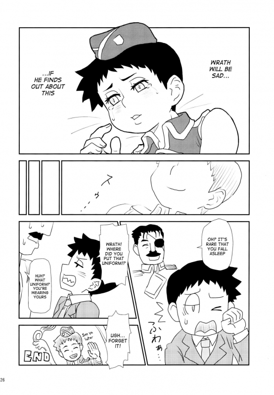 (THE GATHERING DAY2) [Yabure Kabure (Agemon)] Silly lover (Fullmetal Alchemist) [English] {Shotachan}_26