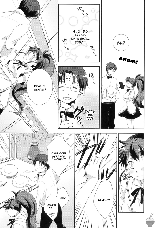 (Toramatsuri2010) [xoxo Melon＆milkberry] Meromero Miruku wo Meshiagare (WORKING!!) [English] [Soba-Sc_05