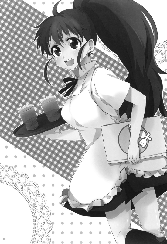 (Toramatsuri2010) [xoxo Melon＆milkberry] Meromero Miruku wo Meshiagare (WORKING!!) [English] [Soba-Sc_28