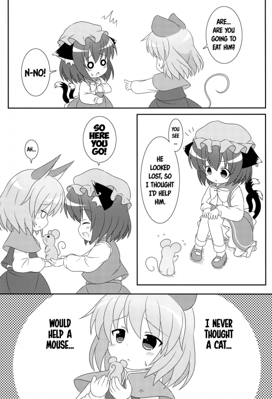 (Yakumo Safari Park 4) [Rakka Sokudo 2.5 (Pira)] Yappari Neko nano. 2 (Touhou Project) [English] [ATF]_04