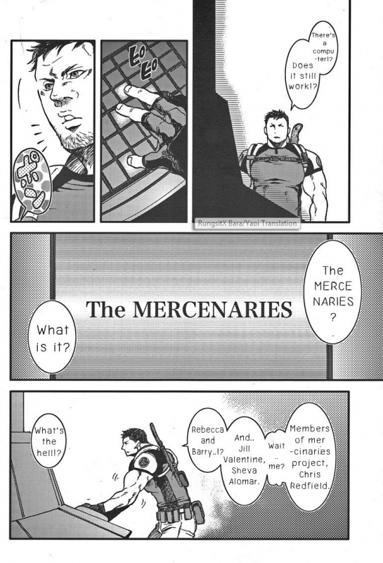 (Yarou Fes 2012) [Takeo Company (Sakura)] The MERCENARIES (Resident Evil) [English]_04
