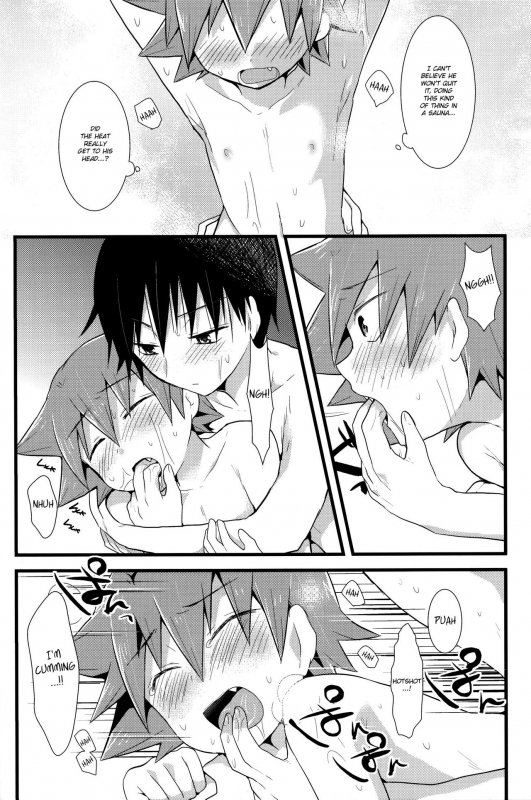 (Zenkai Cadence) [Mitsuya Yoguru (Futaba841)] HOTTEST SWEAT (Yowamushi Pedal) [English] {Hennojin}_12