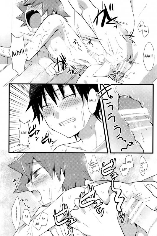 (Zenkai Cadence) [Mitsuya Yoguru (Futaba841)] HOTTEST SWEAT (Yowamushi Pedal) [English] {Hennojin}_13