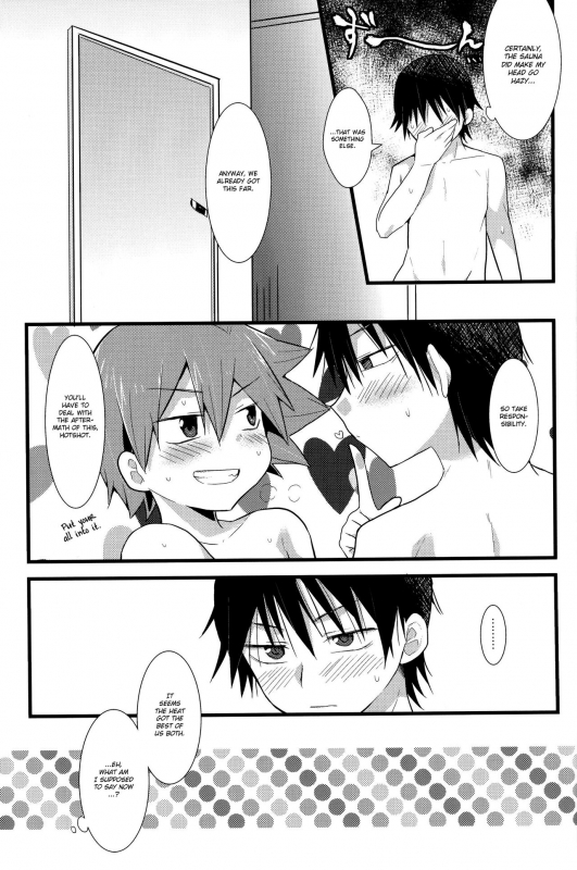 (Zenkai Cadence) [Mitsuya Yoguru (Futaba841)] HOTTEST SWEAT (Yowamushi Pedal) [English] {Hennojin}_21