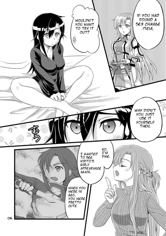 [AQUA SPACE (Asuka)] Kiriko-chan to Asobou! (Sword Art Online) [English] [BadGoogleTrans] [Digital]_05