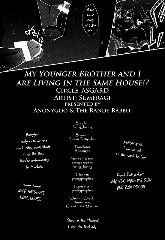 [ASGARD] Ore to Otouto de Hitotsu Yane no Shita! (BlazBlue) [Eng]_30