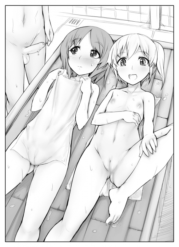 [Abubu] The mixed spa at a camp school. [English]_08