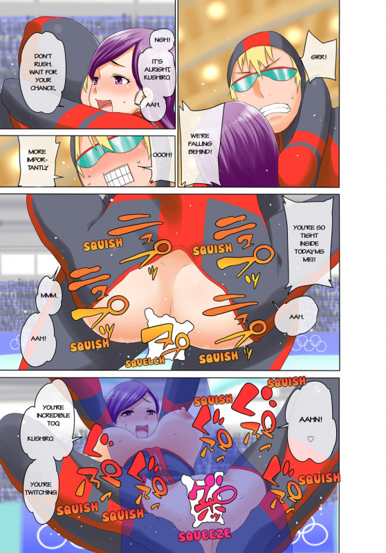 [Agata] Secret Olympics! -Pairs of Completely Naked Men and Women Play Winter Sports- [English]{Ma_55