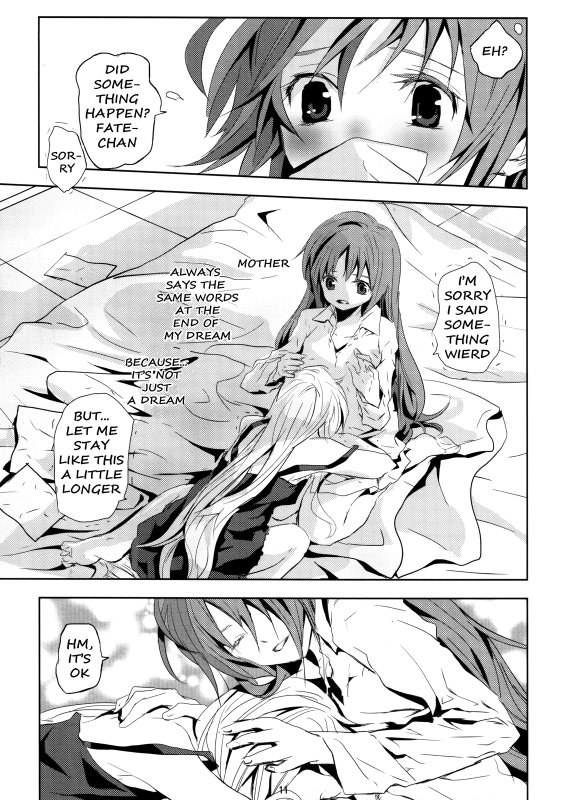 [Ahaha to Lyrical Illust Seisakuchuu (Ahaha)] refrain (Mahou Shoujo Lyrical Nanoha) [English] [NanoFat_09