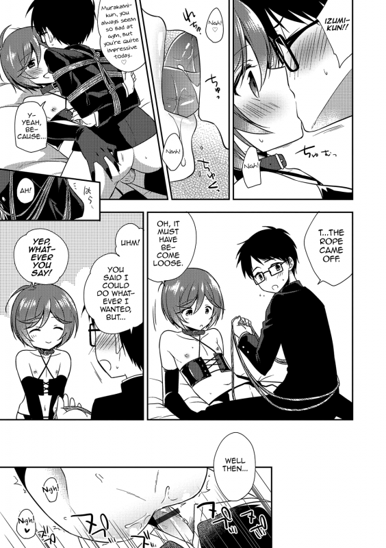 [Aichi Shiho] Shibari Shibarare Hodasarete (Otokonoko HEAVEN Vol. 31) [English] [mysterymeat3] [Digita_08