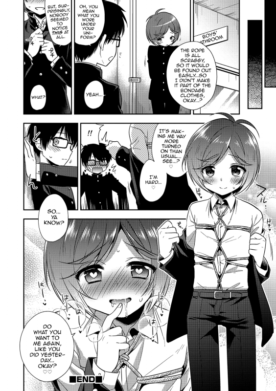 [Aichi Shiho] Shibari Shibarare Hodasarete (Otokonoko HEAVEN Vol. 31) [English] [mysterymeat3] [Digita_15