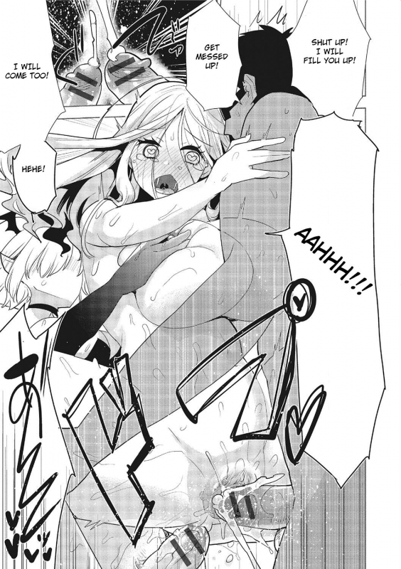 [Aimaitei Umami] Akuma de Change - Devil Change (Nyotaika! Monogatari 3) [English] [Harvey P Cil_14