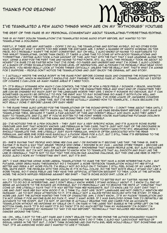 [Akumenari (Bonnari)] Kurinari Miboujin  Futanari Clitoris Widow [English] {Mythosubs}_46