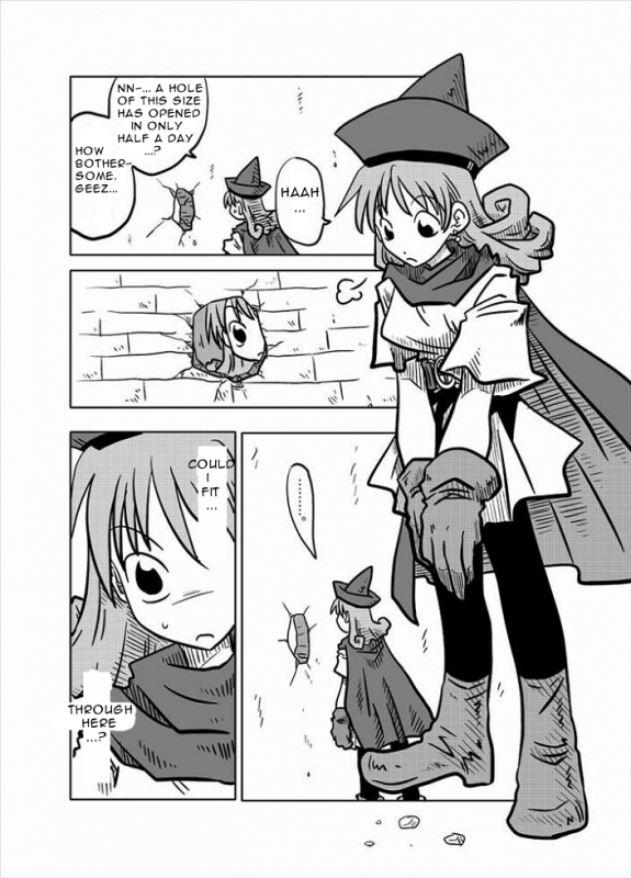 [Amahara Teikoku (Amahara)] Kabe Shiri  Hime Stuck-in-Wall Princess  (Dragon Quest IV) [English]_01
