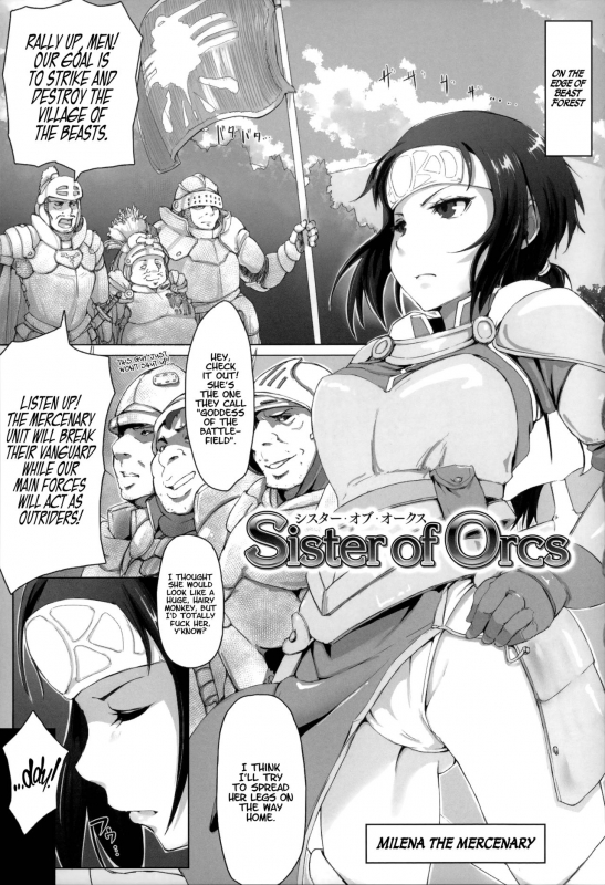 [Arakure] Sister of Orcs (Kegareta Seishi de Shikyuu ga Panpan!) [English] =LWB=_00