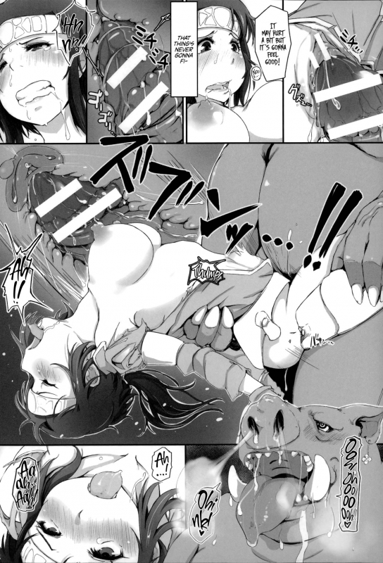 [Arakure] Sister of Orcs (Kegareta Seishi de Shikyuu ga Panpan!) [English] =LWB=_09