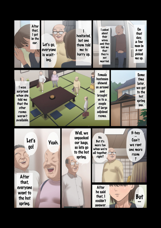 [Artienne] Kinjo no Ojii-san ni Onsen ni Tsureteikarete Okasareta Wakazuma [English] {doujins.com}_02