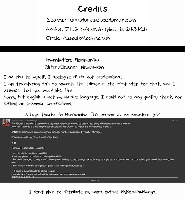 [Assault Machine Gun (Tellmin)] Kaneganai nara Karada de Haratte Moraou Janeeka EX_34