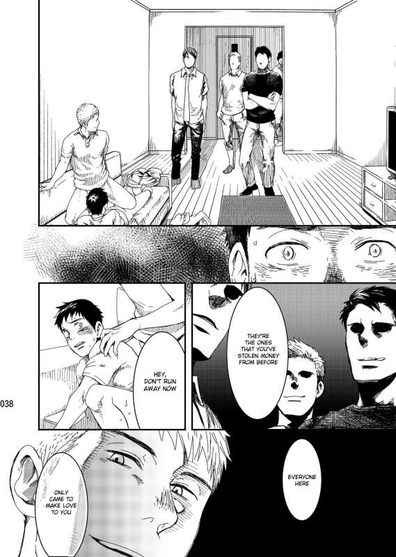 [BOX (Tsukumo Gou)] rakka [English] {Shotachan} [Digital]_36