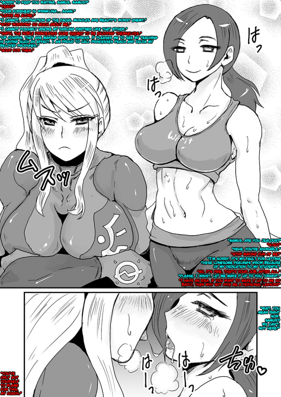 [Biaticaeroparobu (Suigetsu Monika & Syosida Biatika)] Girls in Love! ZelPeach ☆ SamTrain (English)_7