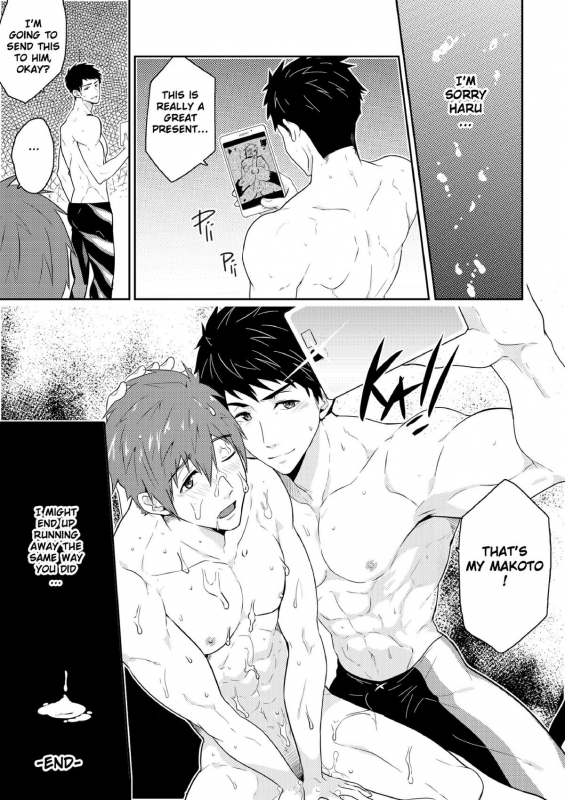 [Black Monkey (Mazjojo, Zamius)] Synchronize (Free!) [English] [Uncensored]_27