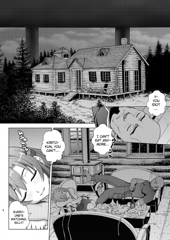 [COOL BRAIN (Kitani Sai)] 4P at Online (Sword Art Online) [English] {Hennojin} [Digital]_02