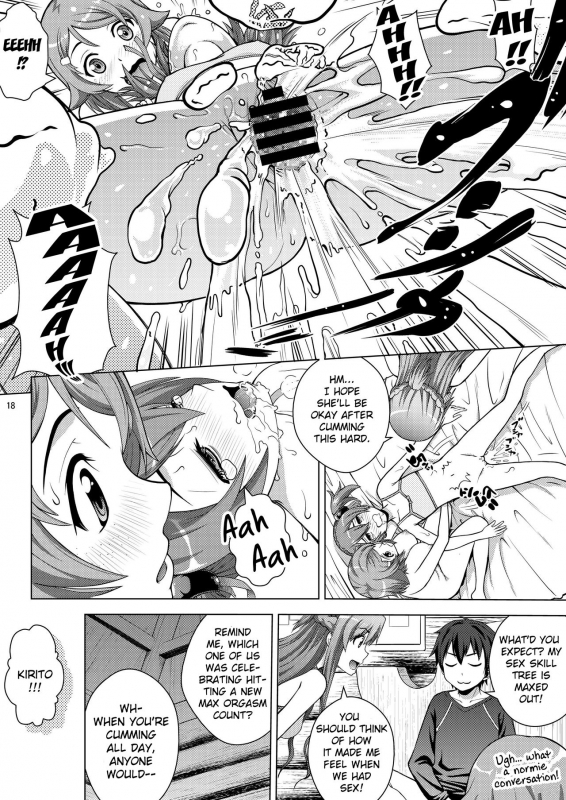 [COOL BRAIN (Kitani Sai)] 4P at Online (Sword Art Online) [English] {Hennojin} [Digital]_16