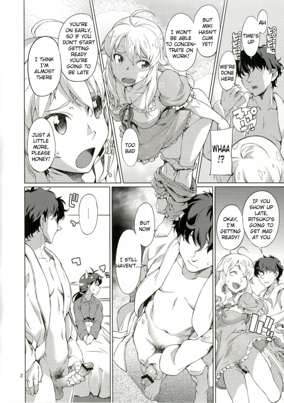 [Chotto Dake Aruyo. (Takemura Sesshu)] Nanka Sonna Hi (THE iDOLM@STER) [English] [KFC Translation_02