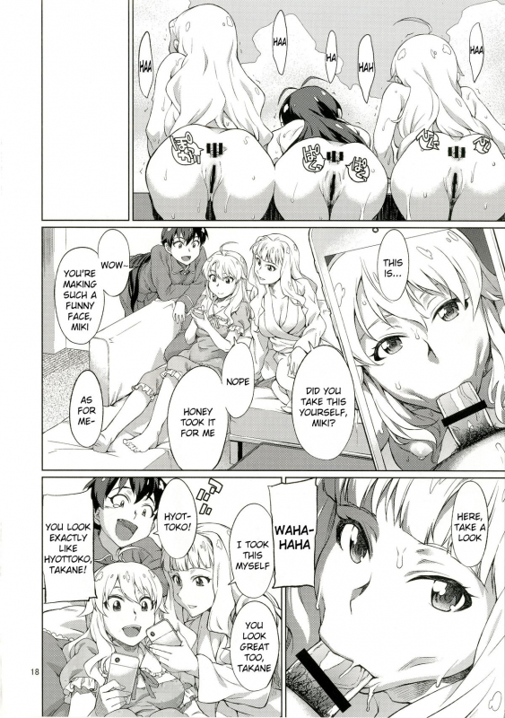 [Chotto Dake Aruyo. (Takemura Sesshu)] Nanka Sonna Hi (THE iDOLM@STER) [English] [KFC Translation_18