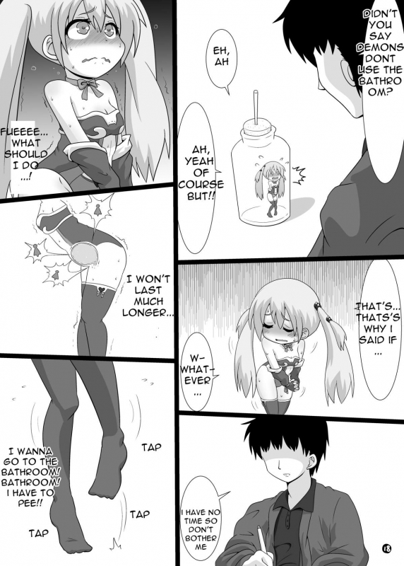 [Circle Ao Kurage (Ao Kurage)] Ma, Mazoku wa Toilet toka Ikanaishi!!  D-Demons Don'_20