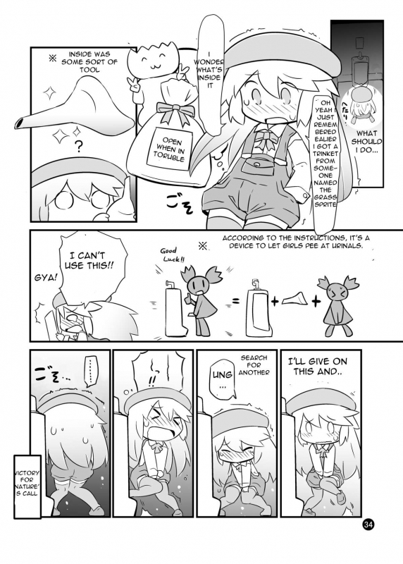 [Circle Ao Kurage (Ao Kurage)] Ma, Mazoku wa Toilet toka Ikanaishi!!  D-Demons Don'_36