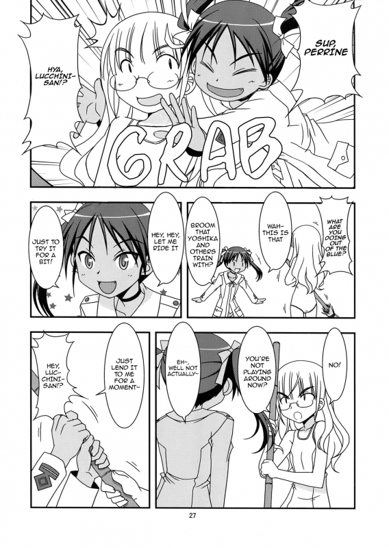 [Circle Credit (Benjamin, Akikan, Muichimon)] Majo Biyori  Daily Witches (Strike Witches) [English_26