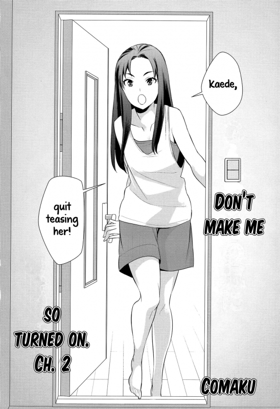 [Comaku] Anmari Sono Ki ni Sasenai de  Don't Make Me So Turned On. Ch. 2 (L Girls 02) [English] [Yur_01