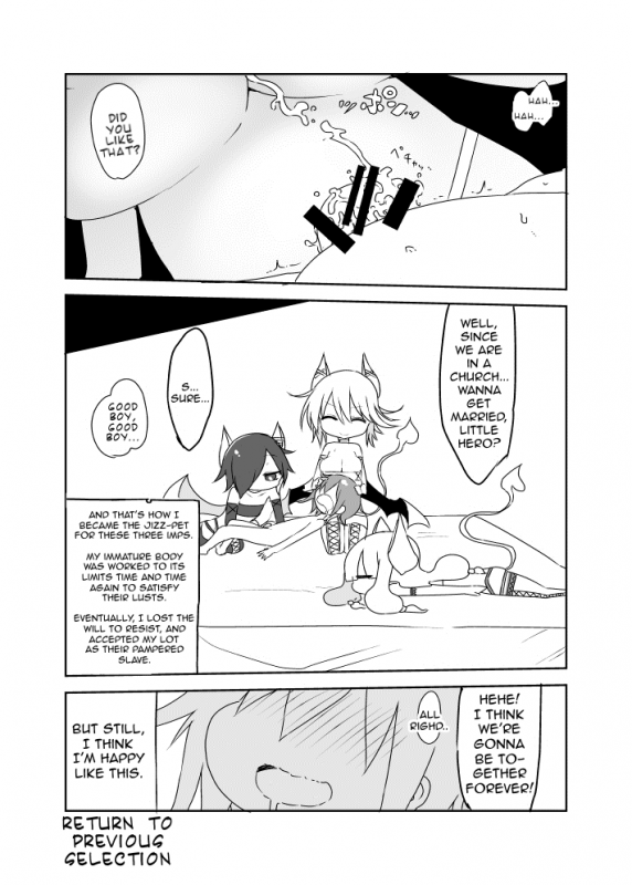 [Cool Kyou Dai San Shibu (Cool Kyou Shinja)] Imp End (Monster Girl Quest) [English] {JUSTICE} [Digital]_12