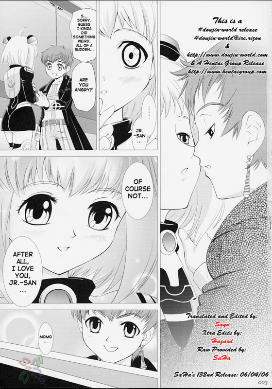 [Crazy Clover Club (Shirotsumekusa)] Xeno-COMPLEX (Xenosaga) [English] [SaHa]_01