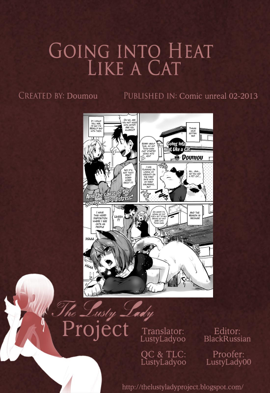 [Doumou] Nyanko na Hatsujouki  Going Into Heat Like a Cat (Comic Unreal 2013-02 Vol_12