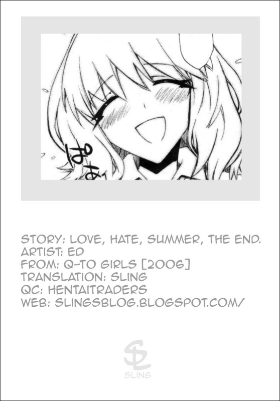 [ED] Transparent Underwear under the Summer Clothes + Love, Hate, Summer, the End (English)_40