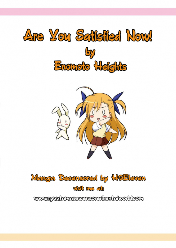 [Enomoto Heights] Mou Manzoku Desho!  Are You Satisfied Now! [English] {Tadanohito} [Decensored]_207